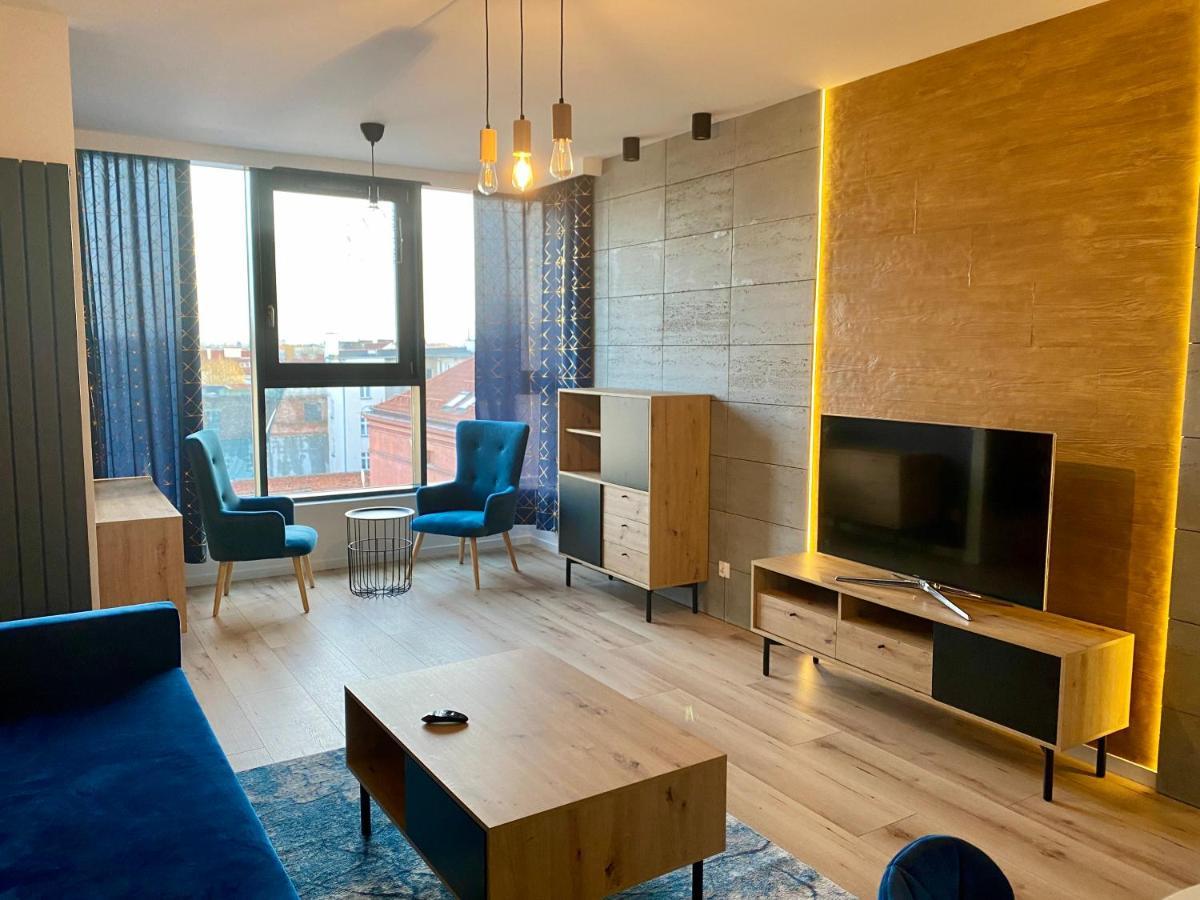 Apartament Pocztovia - Scisle Centrum, Prywatny Parking Ełk Buitenkant foto
