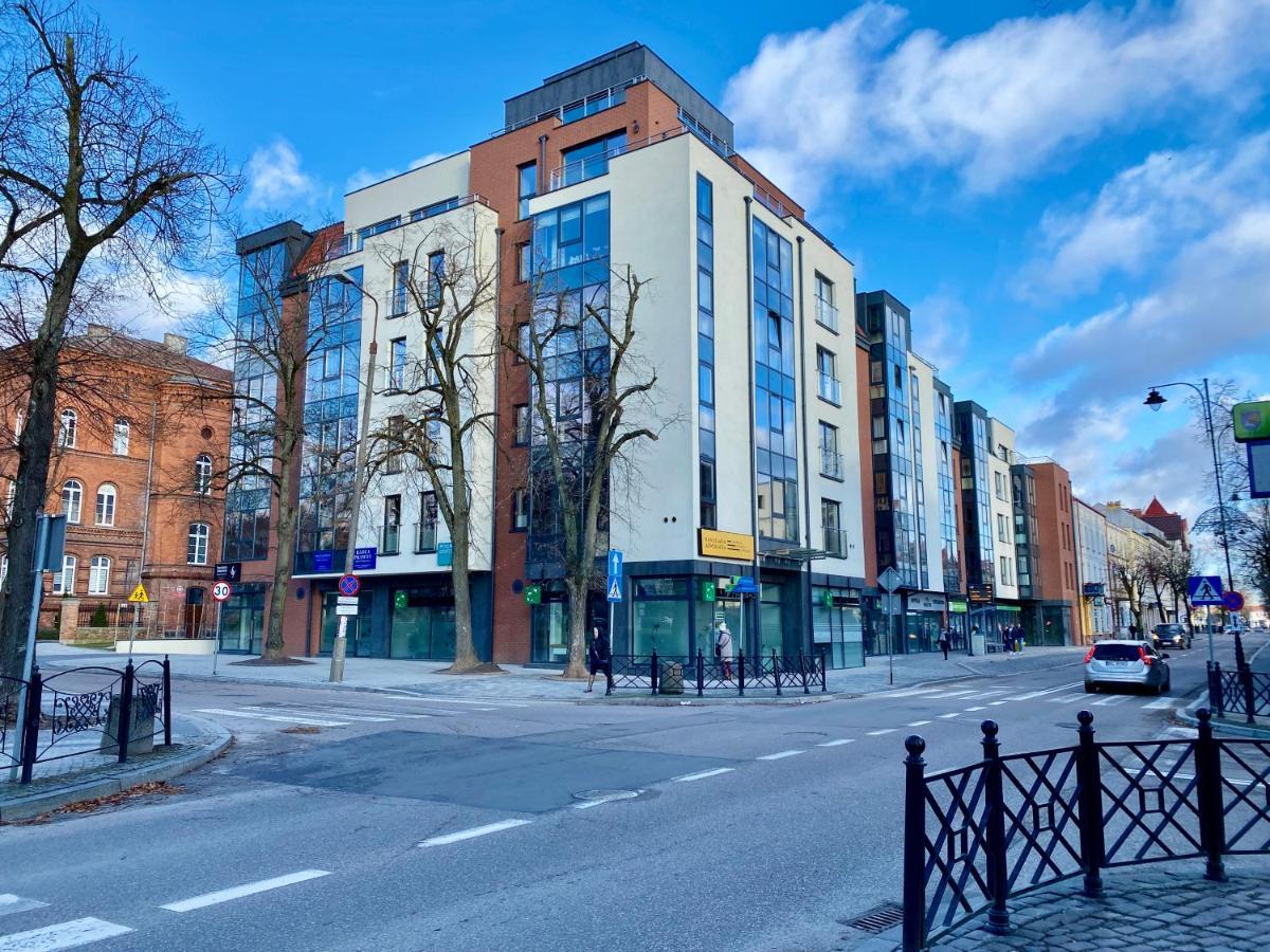 Apartament Pocztovia - Scisle Centrum, Prywatny Parking Ełk Buitenkant foto