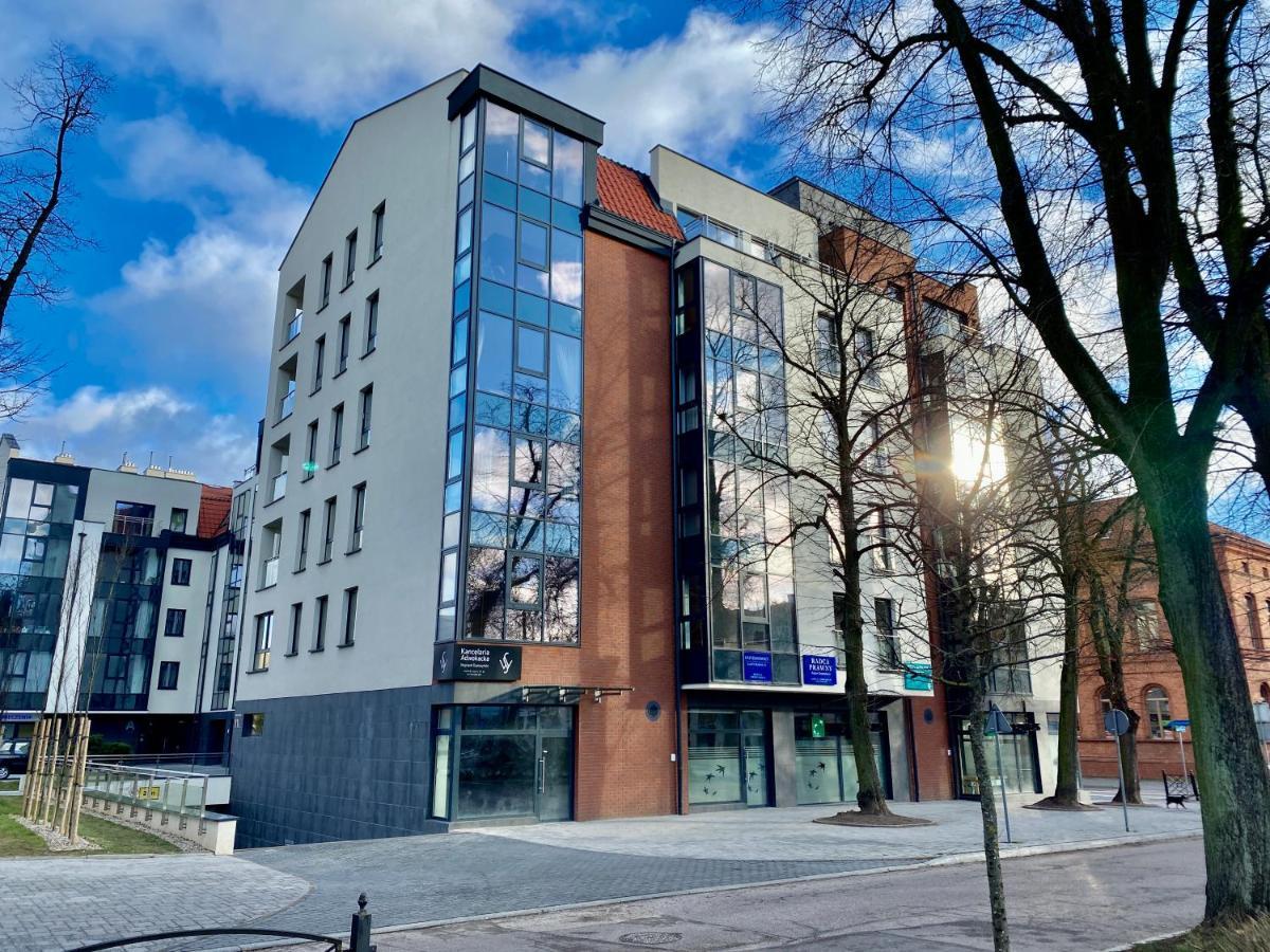 Apartament Pocztovia - Scisle Centrum, Prywatny Parking Ełk Buitenkant foto